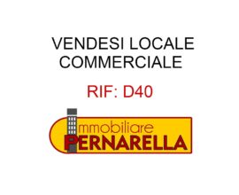 RIF: D40 LOCALE COMMERCIALE DI 430 MQ